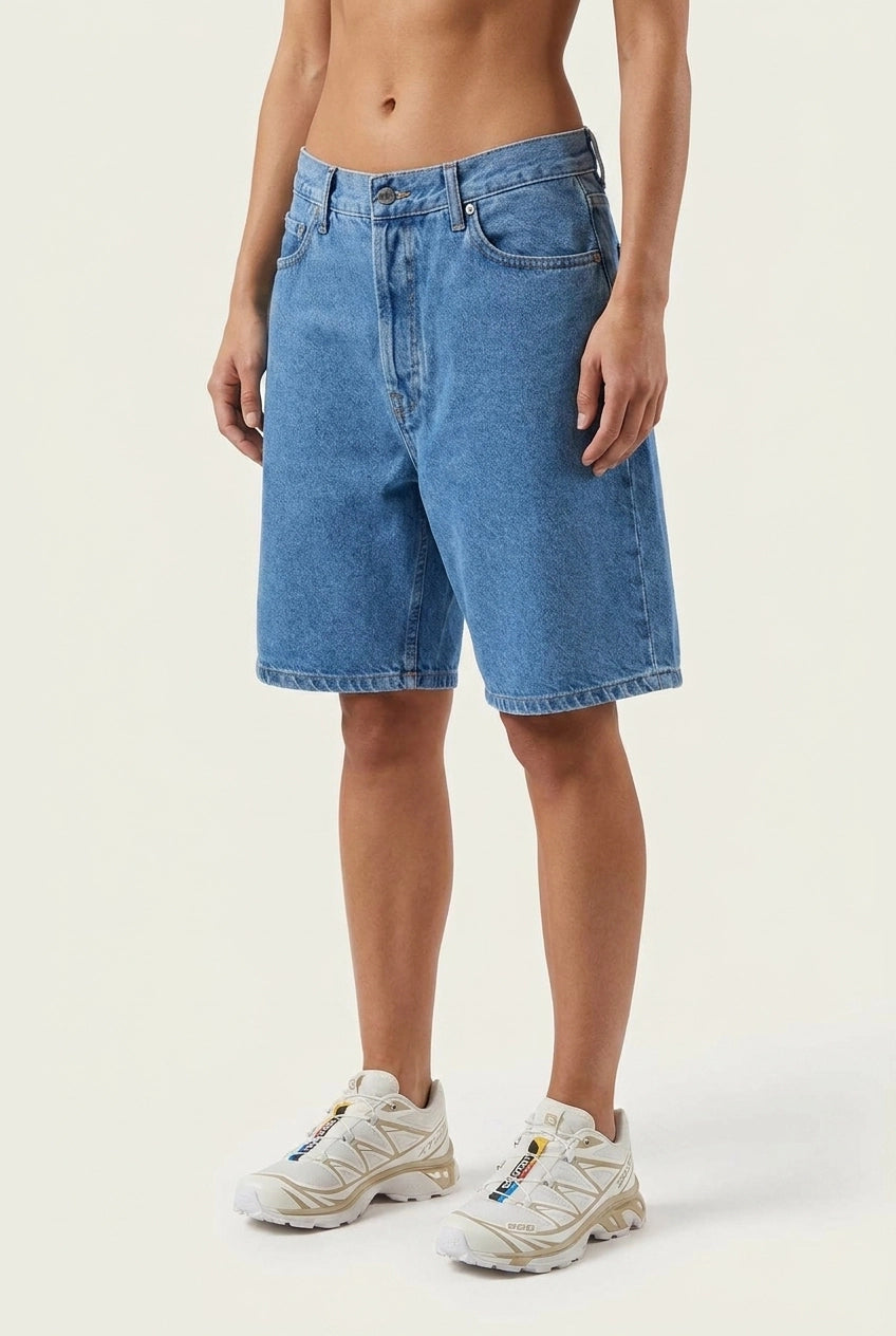 W - BLAKE DENIM SHORTS - FADED BLUE