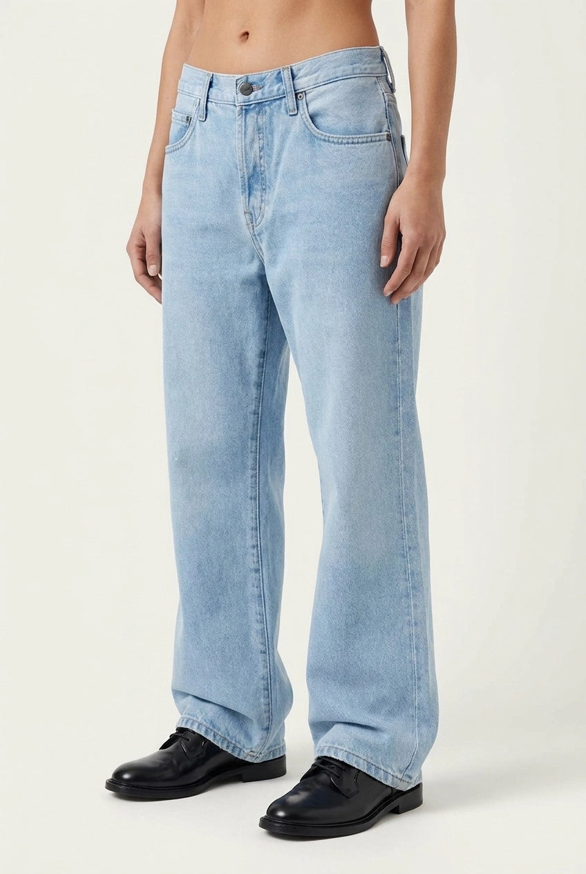 W - BOSTON WIDE FLARE JEANS - CLEAR SKY