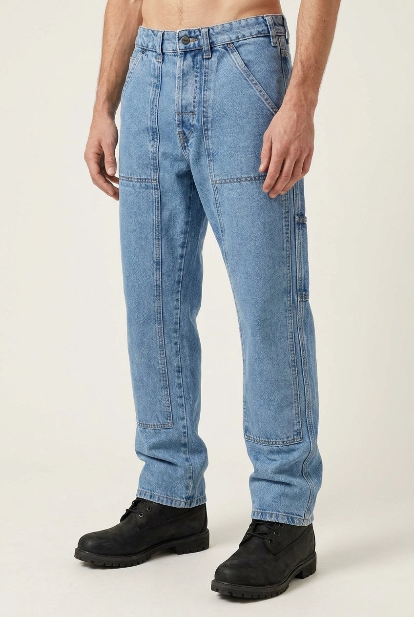 Pantaloni da lavoro WYATT - Blu sbiadito