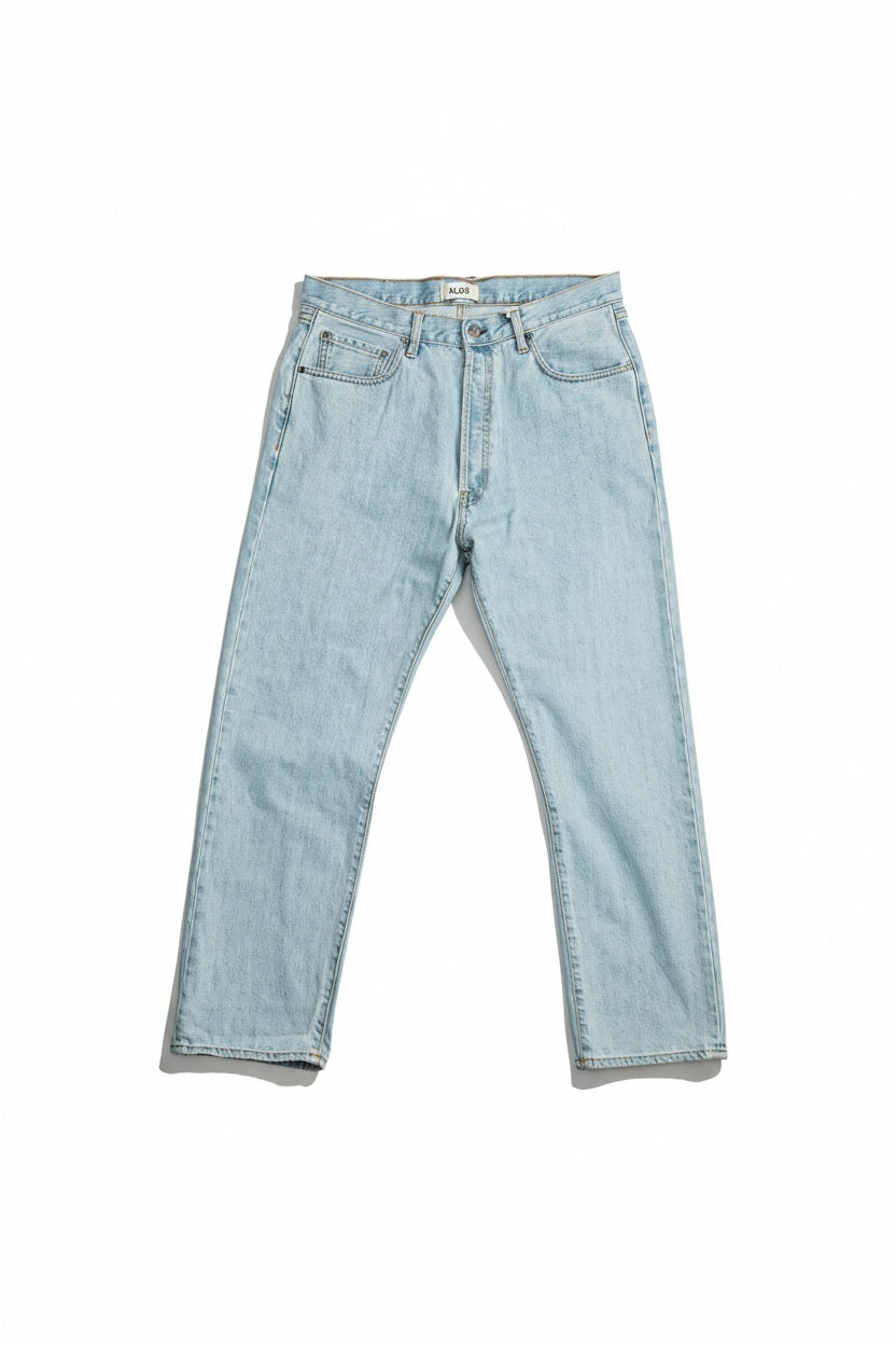 BENJI OVERSIZED  FIT JEANS - CLEAR SKY
