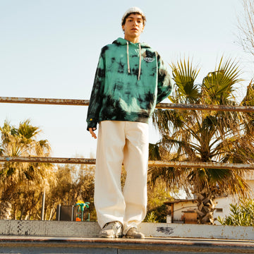 Jeans a zampa larga BOSTON - Ecru naturale