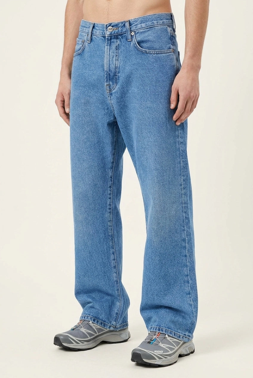 Jeans a zampa larga BOSTON - Blu sbiadito