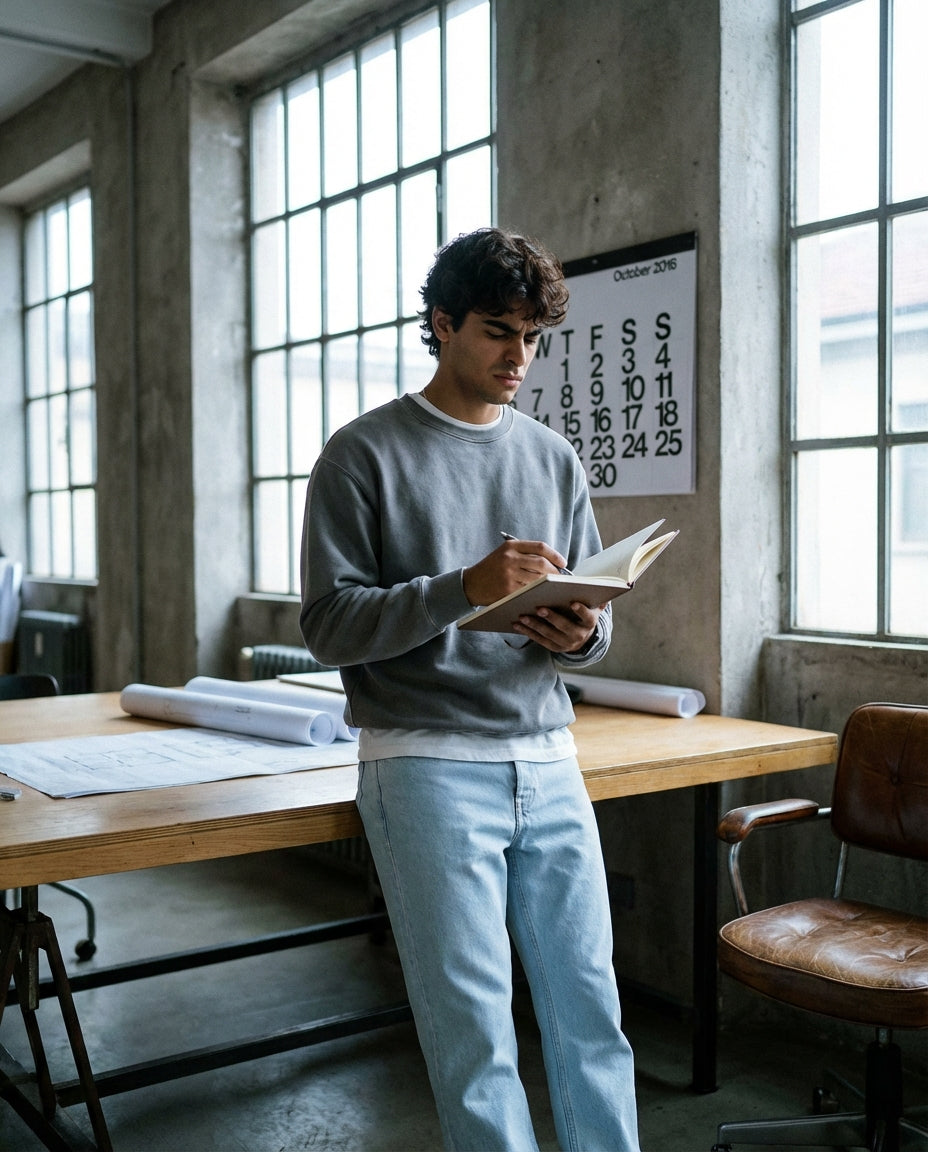 BENJI OVERSIZED FIT - CLEAR SKY