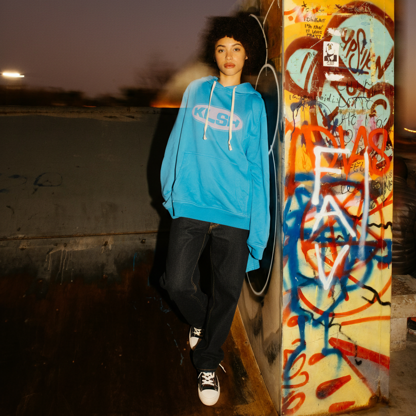 BENJI OVERSIZED FIT JEANS - CARBON BLACK