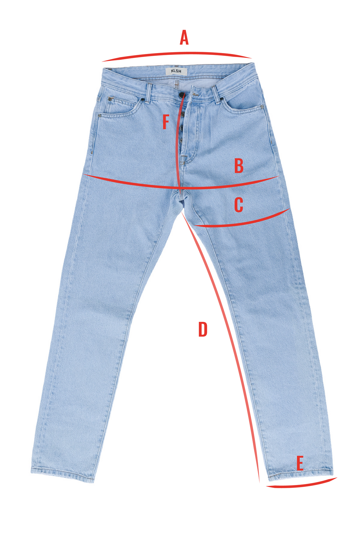 Jeans slim fit MORIS - Cielo sereno
