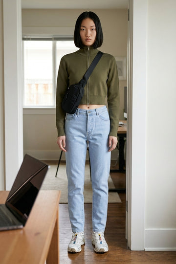 W - MORIS SLIM FIT JEANS - CLEAR SKY
