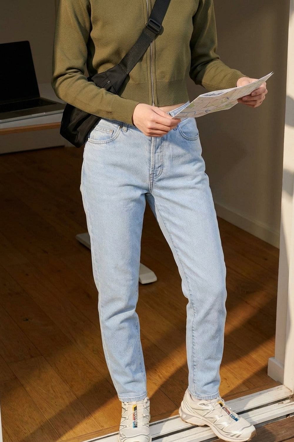 Jeans slim fit MORIS - Cielo sereno