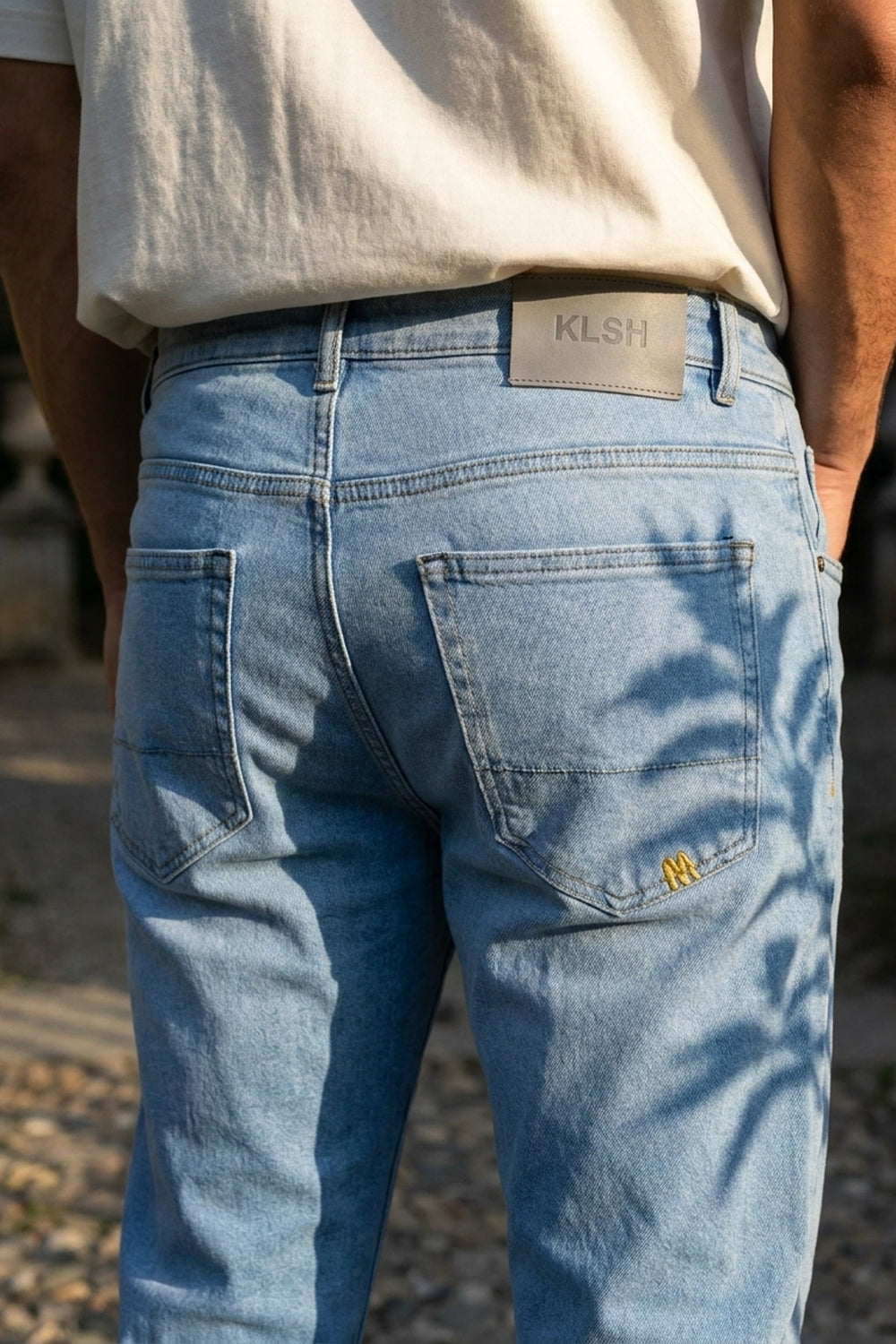 Jeans slim fit MORIS - Cielo trasparente m