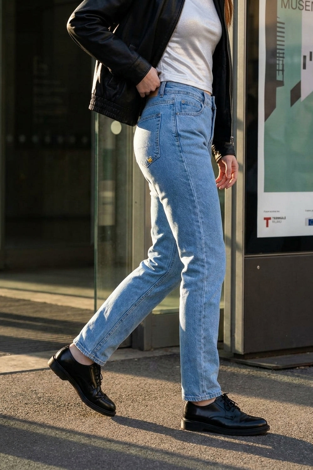 Jeans slim fit MORIS - Blu sbiadito