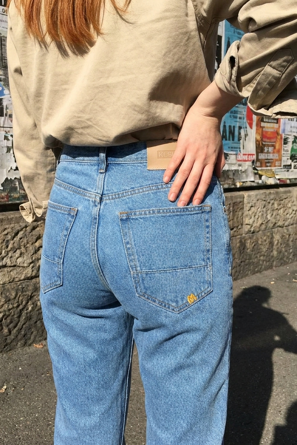 Jeans slim fit MORIS - Blu sbiadito
