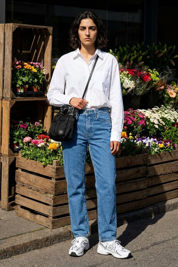 W - RYAN REGULAR FIT JEANS - FADED BLUE