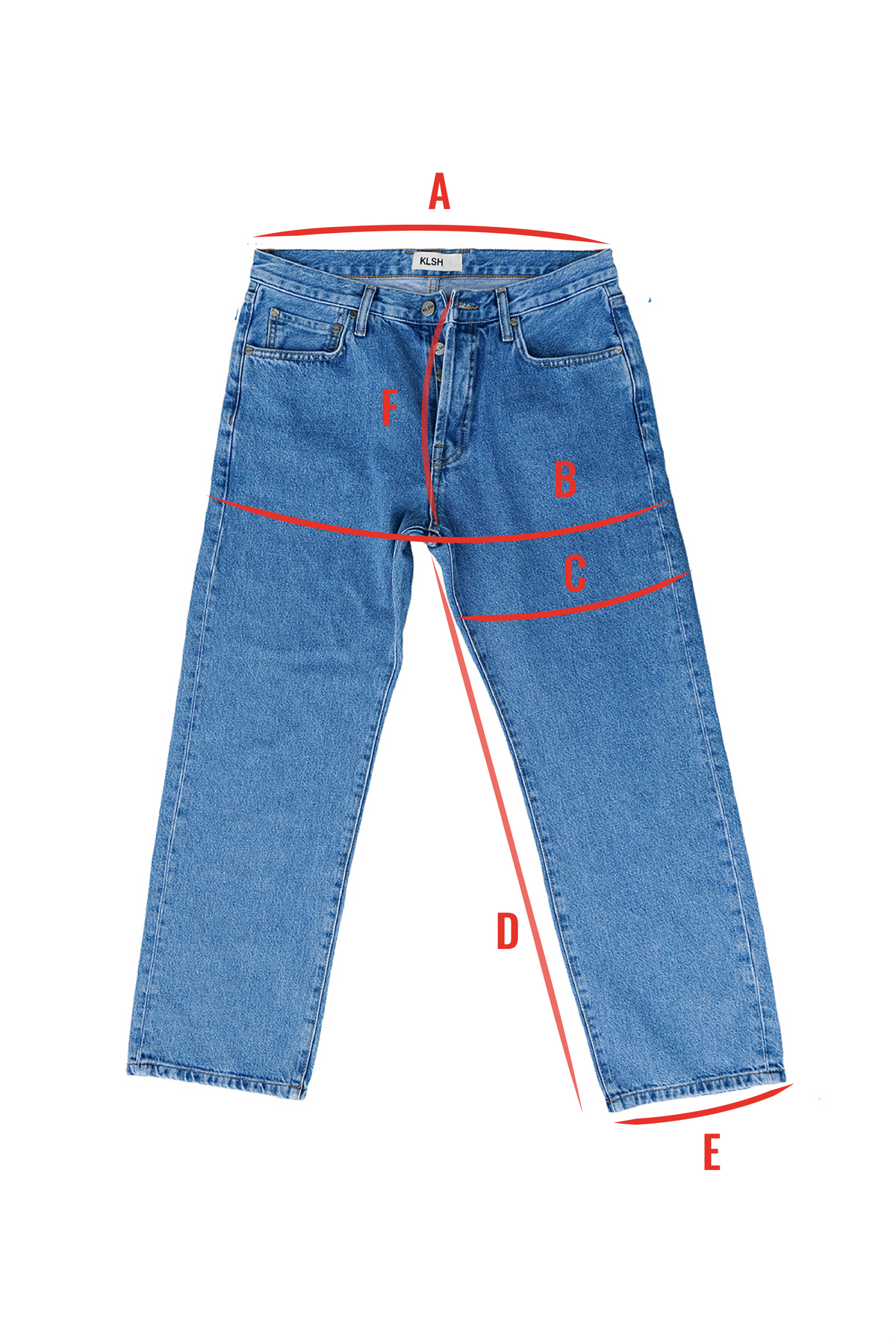 Jeans RYAN Regular Fit - Blu sbiadito