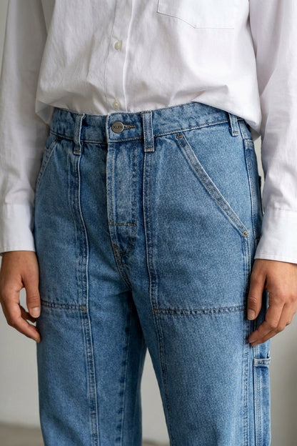 WYATT WORKPANT - FADED BLUE