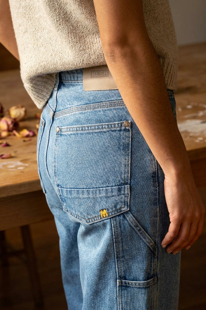 WYATT WORKPANT - FADED BLUE