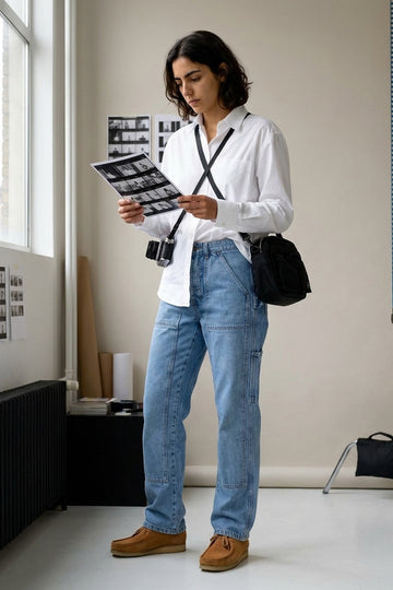 W - WYATT WORKPANT - FADED BLUE