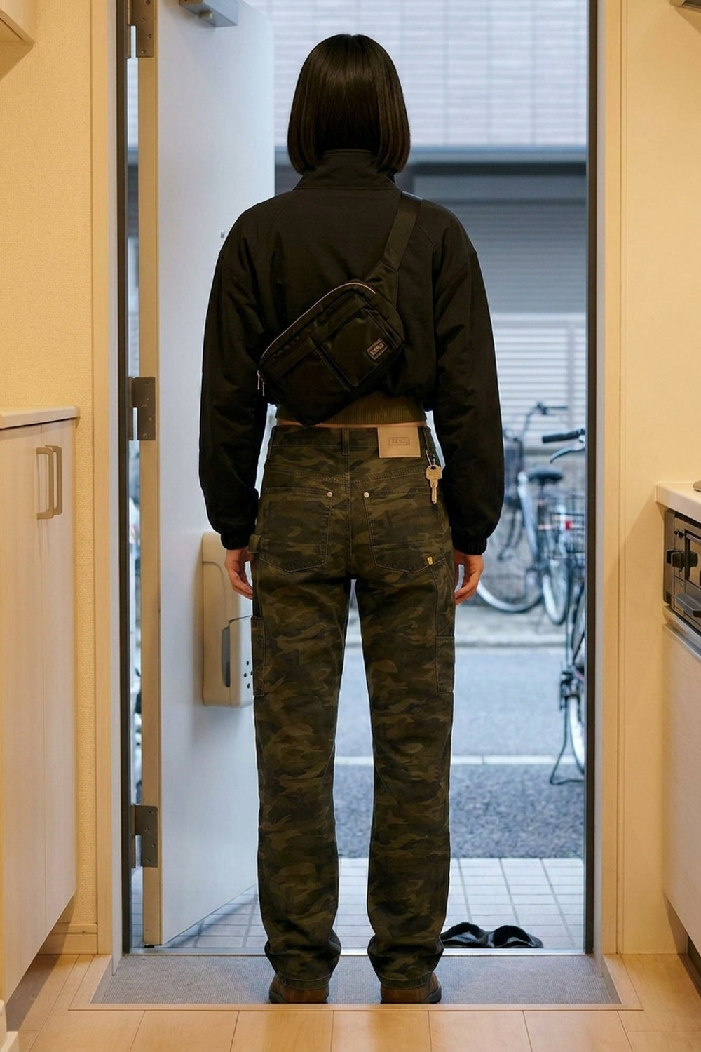 Pantaloni da lavoro WYATT - Mimetico a schizzi