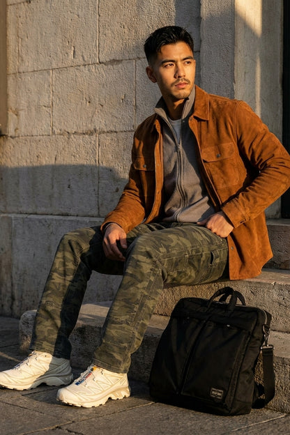 WYATT WORKPANT - SPLATTER CAMO
