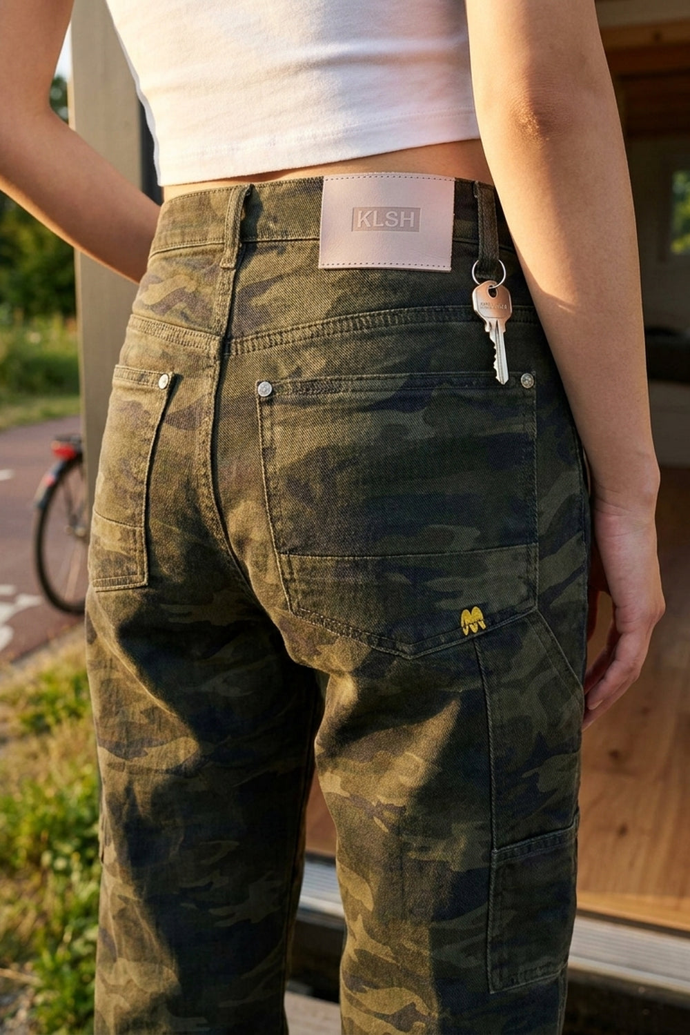 Pantaloni da lavoro WYATT - Mimetico a schizzi